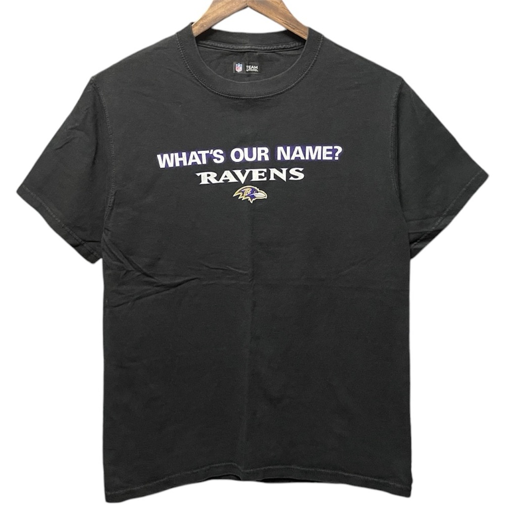 NFL Baltimore Ravens football team short sleeve crewneck pro sports top T-Shirt